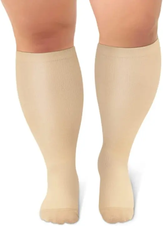 Tubo largo para aumentar la grasa para hombres y mujeres, color sólido, presión deportiva y de ocio, soc secuencial, nailon de alta elasticidad, Soc - 1
