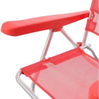 Pack 2 Sillas Playa Plegables |   Ligera Portátil |   Baja y Reclinable de 4 Posiciones |   para Camping, Piscina, Terraza o Jardín Azul - details 17