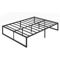 Cama Lorelai 100 x 200 cm Altura 36 cm con Espacio Almacenamiento Debajo la Cama Cama Metal Negro - details 16