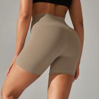 Pantalones cortos de yoga para mujer, mallas transpirables de cintura alta para entrenamiento, gimnasio, deportes atléticos - details 39
