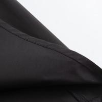 Falda Larga A-Line Mooyufon Para Mujer Negro Vintage Chic Cintura Alta Pliegues Anchos Swing Moda Primavera Elegante Casual Polyester - details 9