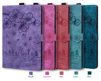 10,2 pulgadas, billetera de cuero de PU con relieve de gato y flor para Kindle Scribe 2022, funda para tableta - details 0