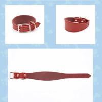 Collar ancho ustable perro, cuero vaca, collares suaves de razas grandes, sin tirones, duraderos, correa para perros, galgos - details 8