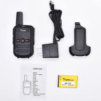 Mini Walkie Talkie portátil,Radio bidireccional,1 o 2 piezas,para Hotel y caza - details 0