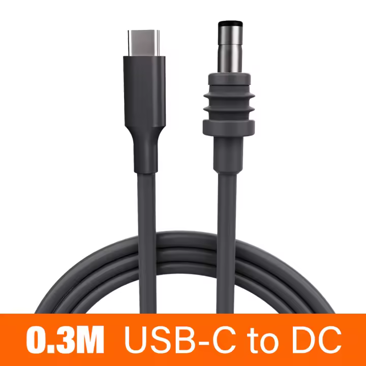 Cable de extensión impermeable USB C tipo C a CC para Starlink Mini DC, cable de alimentación CC para Starlink Spacex Mini, 0.3m 2m 3m 5m 10m - 1