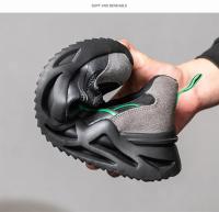 Zapatos de seguridad con punta de plástico para electricista, zapatillas de trabajo ligeras con aislamiento, ANTIPERFORACIONES - details 4