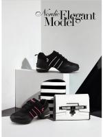 Zapatos de baile transpirables para mujer, zapatillas con cojín de aire, zapatos para caminar a la moda - details 1