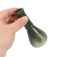 Batidor de Matcha de resina reutilizable, mezclador tradicional apto para lavavajillas, preparación de polvo de té verde - details 4