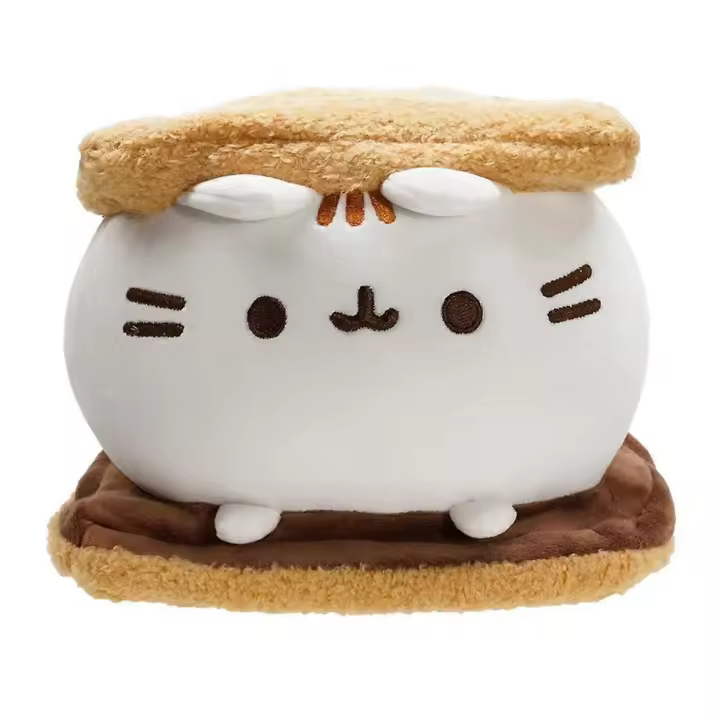 Peluche de Gato de Chocolate Juguete Suave para Dormir Regalo de Cumpleaños Ideal para Niños - 1