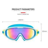 Gafas de natación para niños JULI con protección anti-enjuague y visión clara amplia UV con tapón para oído para niños de 4 a 15 años - details 4