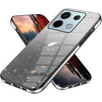 Funda de Silicona Transparente con Purpurina para Xiaomi Redmi Note 13 Pro, 5G, no 4G - details 2