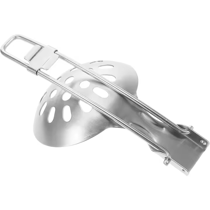 Entersports Utensilios de Camping Cuchara de Pesca Plegable Sopa Cubierta de Camping y Senderismo - 1