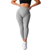 Leggings de gimnasio sin costuras NVGTN Spandex Contour 2.0 para mujeres suaves para entrenamiento fitness pantalones de yoga de cintura alta - details 5