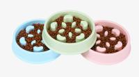 Cuenco de comedero lento para perros, cuenco de rompecabezas antideslizante, platos de alimentación más lenta para perros medianos y pequeños - details 19