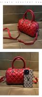 Bolso de almohada marca Hong Kong Boston bolso de mujer2025Nuevo Bolso pequeño para mamá de mediana edad, bolso de mensajero que combina con todo - details 14