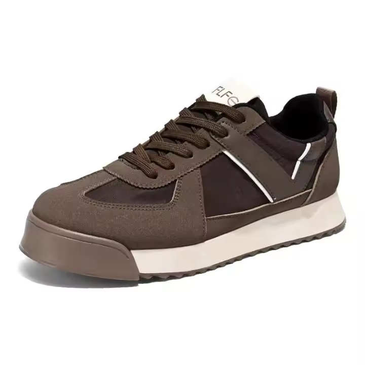 Nuevo vestido informal de alta calidad, zapatos deportivos de moda para hombre con suela de goma gruesa oficial Oxford de negocios, marca 2025 - 1