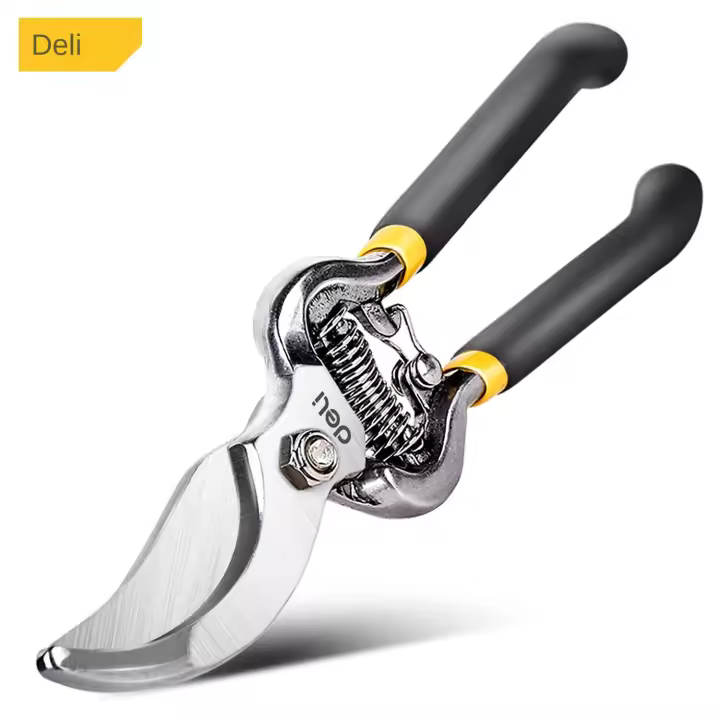 Tijeras De Poda Deli De 8.5 Pulgadas Herramienta De Jardín Para Bonsái Y Metal Escarabajo De Mano Herramienta De Poda - 1
