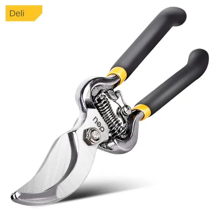 Tijeras De Poda Deli De 8.5 Pulgadas Herramienta De Jardín Para Bonsái Y Metal Escarabajo De Mano Herramienta De Poda - 1