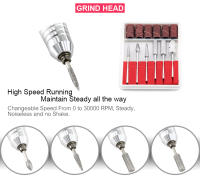 Máquina de perforación de uñas KADS 30000rpm para manicura eléctrica cortadora de miling de uñas con pedicura file de marca KADS - details 6