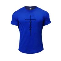 Camiseta de Algodón para Hombres Ajuste Delgado, Manga Corta, Estampado, Moda de Verano Casual - details 15