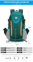 Bolsa de montañismo Nueva mochila multifuncional antisalpicaduras al aire libre Mochila de gran capacidad para senderismo y ciclismo - details 0