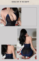 Vestido Ajustado con Tirantes Cuello de Leopardo, Falda Corta con Cinturón de Cadera, Disfraz Sexy para Mujer Adulta - details 2