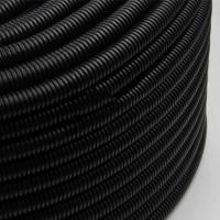30M 1/4 "3/8" conducto de telar de alambre dividido protector tubo de manga de Cable corrugado de aislamiento de Color negro de polietileno - details 3