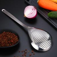Cuchara de Colador de Acero Inoxidable Fácil de Drenar Líquidos Cocina Versátil - details 6