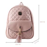 Mochila de Cuero PU para Mujer, Mochila Informal para Viajar, Trabajo Escolar, Bandolera, Conjunto de Mochila - details 11