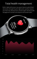 Reloj inteligente con Bluetooth para hombre y mujer, pulsera con Dial personalizado, control del ritmo cardíaco, llamadas, para Android e IOS, 2023 - details 5