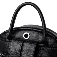 Mochila De piel de vaca para mujer y niña, morral de cuero suave de alta calidad, gran capacidad para viajes y ocio - details 13
