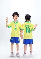 Camiseta de fútbol Brasil local 24-25 No.10 para niños y adultos, tallas 14-3XL para adultos - details 8