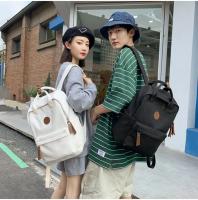 Mochila de lona para hombre y mujer, bolsa de viaje Retro Para chica, Chico, portátil, estudiante, moda escolar, 2023 - details 11