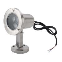 Luz de buceo de acero inoxidable IP68 para estanque LED de 3W, impermeable, ahorro de energía, fuente, piscina subacuática - details 8