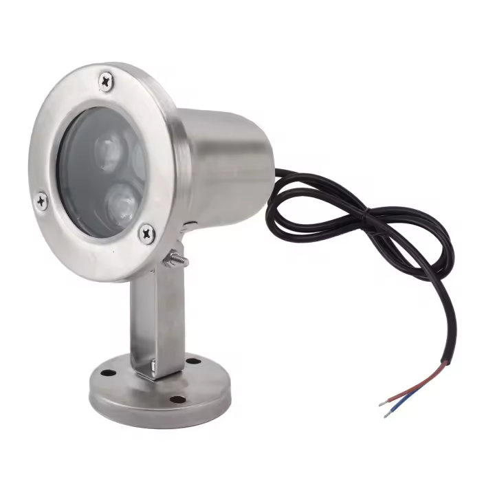 Luz de buceo de acero inoxidable IP68 para estanque LED de 3W, impermeable, ahorro de energía, fuente, piscina subacuática - 1