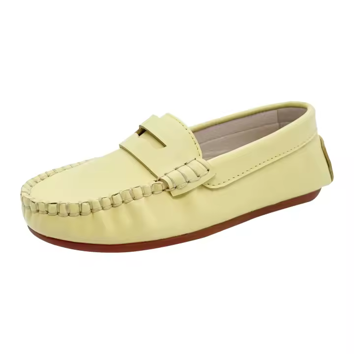 Zapatos de cuero ligeros, zapatos casuales clásicos para niños. - 1