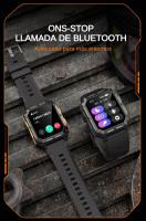 2024 Reloj Inteligente Militar para Hombre, Pantalla HD de 1,83