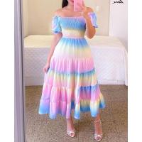 Primavera/Verano nuevo vestido literario francés estampado fresco moda ropa de mujer - details 7