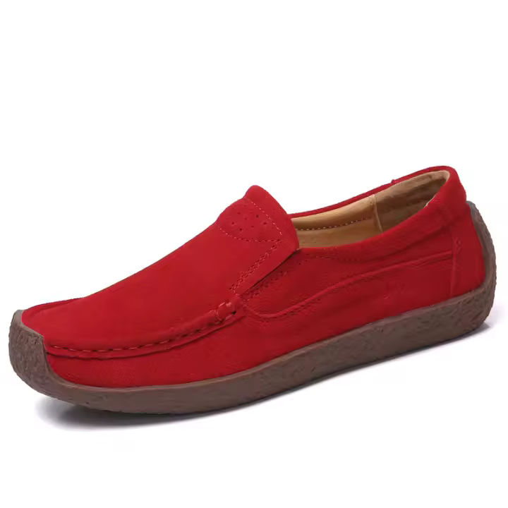 Mocasines sin cordones para mujer, zapatos planos para caminar, calzado cómodo sin cordones para barco - 1