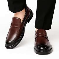 Zapatos de vestir de cuero antideslizantes para hombre, estilo Oxford, de lujo, para oficina, negocios, nuevo producto, diseño 2024 - details 10