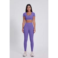 Pantalones de yoga de alto rendimiento, adecuados para mujeres, leggings de yoga transpirables que absorben la humedad, bolsillos laterales, ideales para ropa deportiva - details 3