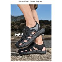 Sandalias de piel de vaca informales de gran tamaño, zapatos de playa de verano para hombres, sandalias deportivas al aire libre, sandalias de montañismo, zapatos creek - details 18