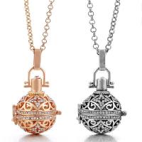 Collar de cadena con colgante de medallón hueco para mujer, joyería larga, llamador de Ángel, Bola de armonía, campana de sonido Musical, regalo - details 4