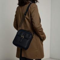 Bolso bandolera de cuero para mujer, gran capacidad con correa extraíble ajustable, bolso de hombro de PU, bolso antirrobo para teléfono de Color sólido - details 11