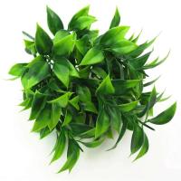 Ramas de Planta Artificial Verde 7 Branches para Jardín, Césped Falsa, Eucaliptus, Hojas de Naranja, Decoración del Hogar - details 9