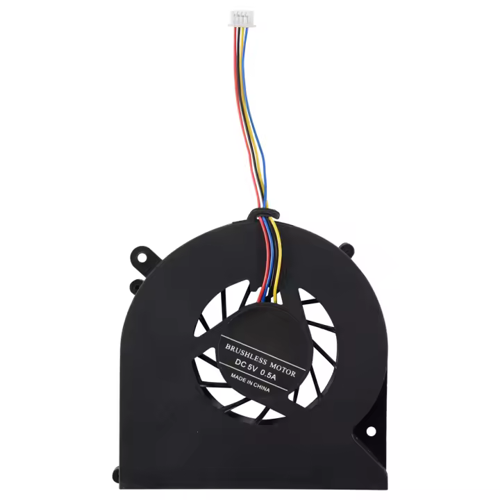 Ventilador de refrigeración de CPU, compatible con 4 pines para Probook 4530S, 4535S, 4730S, 6460B, 6465b, 8460P, 646285-001, 646284-00, portátil, cc 5V, nuevo - 1