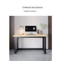 Mesa Gaming, Metal, Negro, 120x60cm Escritorio de ordenador moderno - details 9