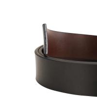 Cinturón de Hebilla de Cuero Genuino BUNO Accesorio de Moda para Hombres Calidad Alta 120-140cm - details 3