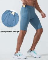 Pantimedias de Cuerpo Músculo de Secado Rápido Leggings Elásticas para Gimnasio y Correr - details 5