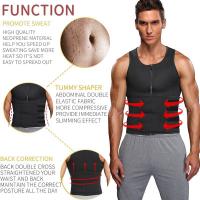 Men Waist Trainer Sauna Vest Body Shaper Belly Fitness Corset Abdomen Slimming Body Reducing Shapewear Burn Fat Trimmer Belt Swe - details 6